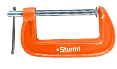 Струбцина G-образная Sturm 1078-01-100, 100 мм 18031 фото